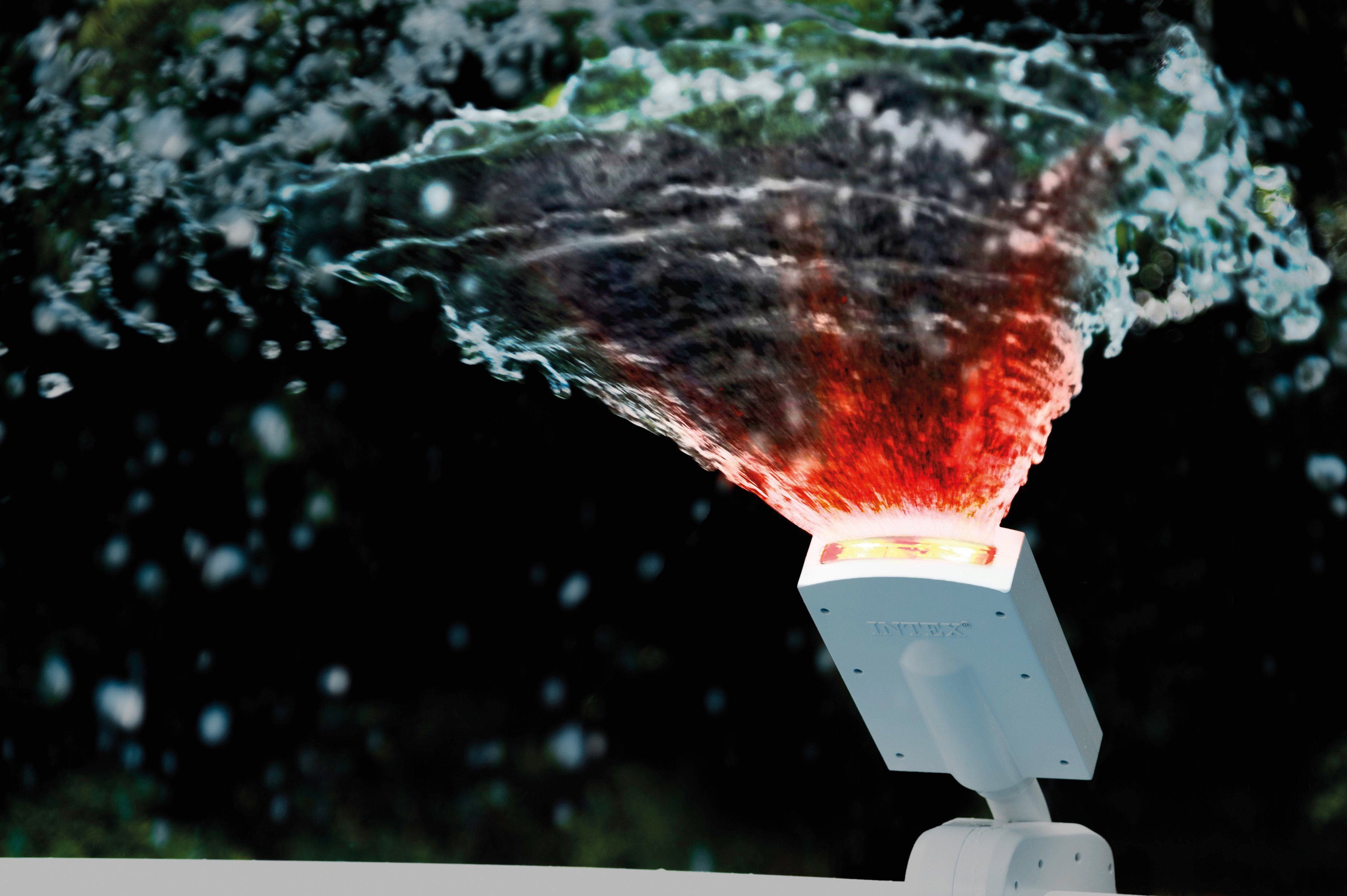 Intex Poolsprüher Multicolor LED Sprayer